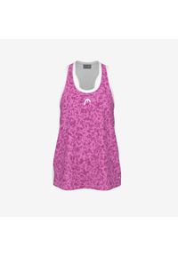 Head - AGILITY Tank Top Girls. Kolor: różowy. Wzór: motyw zwierzęcy