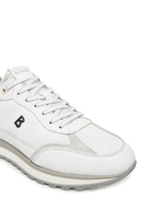 Bogner Sneakersy Newport 4 A 12521805 Biały. Kolor: biały. Materiał: skóra