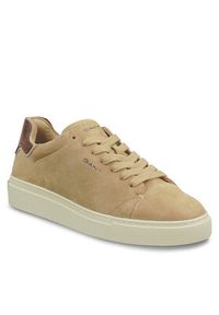 GANT - Gant Sneakersy Mc Julien Sneaker 28633520 Brązowy. Kolor: brązowy. Materiał: welur, skóra