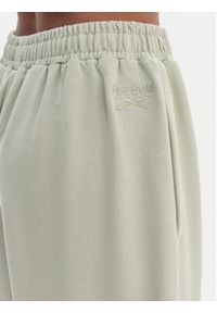 Reebok Spodnie dresowe Reebok x Ewa Chodakowska RK25624CCW Zielony Wide Leg. Kolor: zielony. Materiał: syntetyk, bawełna #4
