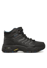 skechers - Trekkingi Skechers. Kolor: czarny. Sport: turystyka piesza