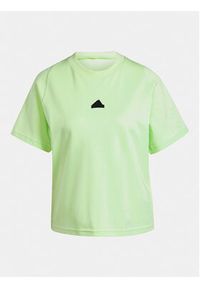 Adidas - adidas T-Shirt Z.N.E. IS3921 Zielony Regular Fit. Kolor: zielony. Materiał: bawełna #4
