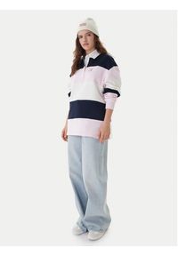 Tommy Jeans Bluza Badge DW0DW21927 Kolorowy Relaxed Fit. Materiał: bawełna. Wzór: kolorowy #5