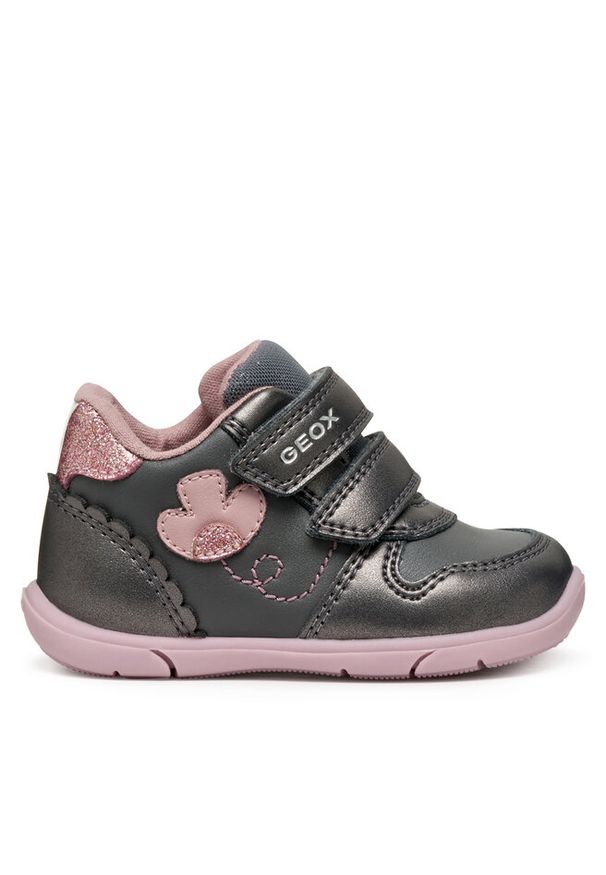 Sneakersy Geox. Kolor: szary