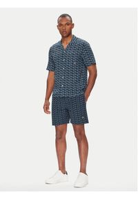 Moose Knuckles Szorty kąpielowe Hide And Swim M15MR756H Granatowy Regular Fit. Kolor: niebieski. Materiał: syntetyk #5