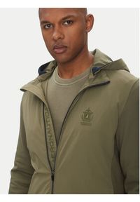 Aeronautica Militare Kurtka softshell 251AF499F559 Khaki Regular Fit. Kolor: brązowy. Materiał: syntetyk #5