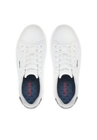 Levi's® Sneakersy Evelyn VEVE0002S Biały. Kolor: biały. Materiał: skóra