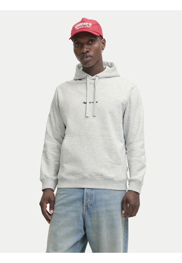 Jack & Jones - Jack&Jones Bluza Norrebro 12282861 Szary Relaxed Fit. Kolor: szary. Materiał: bawełna