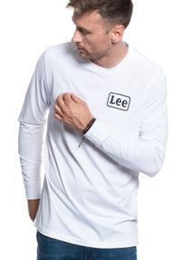 Lee - LEE LEE LS MĘSKA BLUZKA Z DŁUGIM RĘKAWEM STRIPE WHITE L61CBC12 112113777. Długość rękawa: długi rękaw. Długość: długie #3