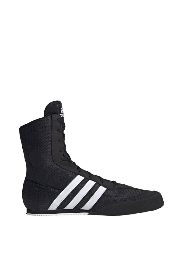 Adidas - Buty bokserskie adidas Box Hog II. Kolor: czarny, biały, wielokolorowy. Sport: turystyka piesza