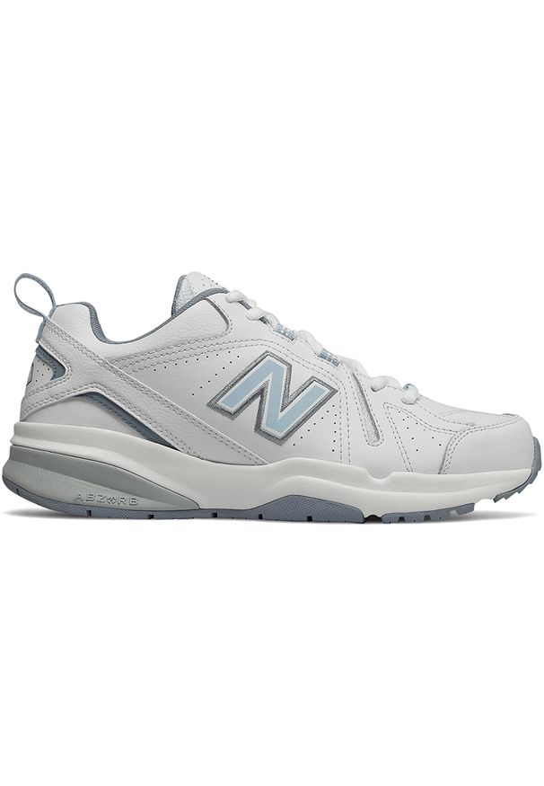 Buty damskie New Balance WX608WB5 – białe. Okazja: na co dzień. Kolor: biały. Materiał: syntetyk, skóra, materiał. Szerokość cholewki: normalna. Sezon: lato