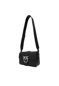 Pinko - PINKO Torebka Love One Slouchy Zip Mini AI 25-26 PLTT 105345 A2JG Czarny. Kolor: czarny. Materiał: skórzane #2