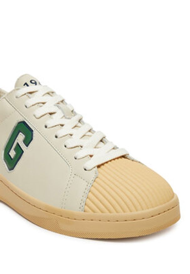 GANT - Gant Sneakersy Prepus 30639902 Beżowy. Kolor: beżowy. Materiał: skóra
