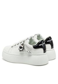 Karl Lagerfeld - KARL LAGERFELD Sneakersy Kreeper Lo KL42376T Biały. Kolor: biały. Materiał: skóra #5