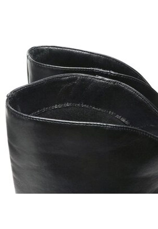 Jenny Fairy Kozaki LS5841-03 Czarny. Kolor: czarny. Materiał: skóra