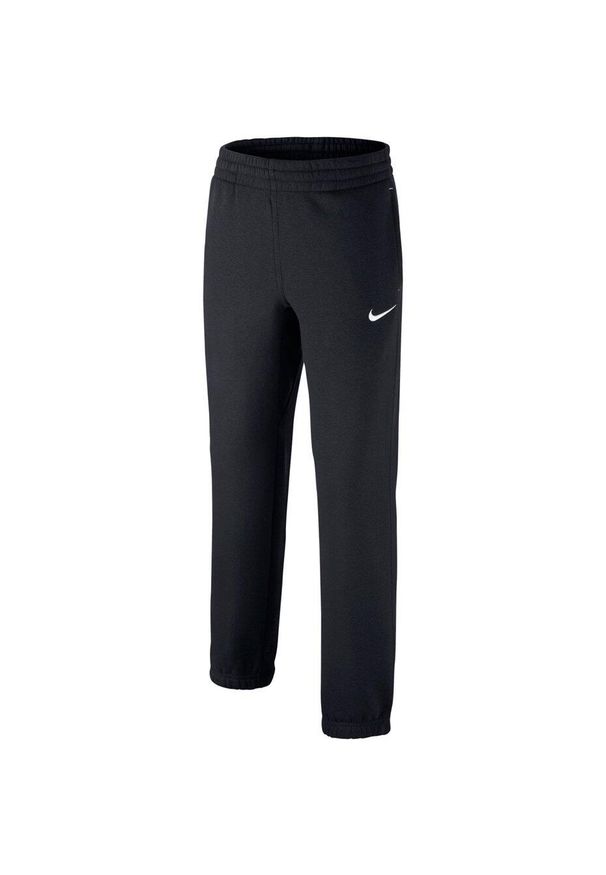 Spodnie Nike B N45 Core BF Cuff czarne Junior 619089 010. Kolor: wielokolorowy