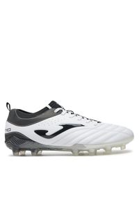 Joma Buty do piłki nożnej Numero-10 Firm Ground N10W2402FG Biały. Kolor: biały. Materiał: skóra