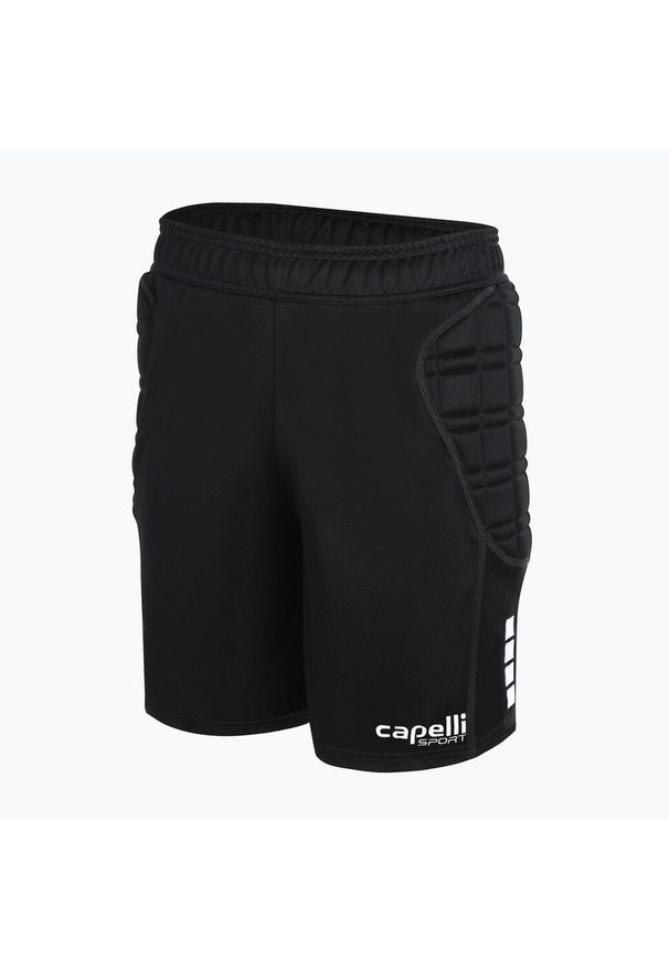 CAPELLI SPORT - Spodenki bramkarskie męskie Capelli Basics I Adult Goalkeeper. Kolor: czarny. Długość: krótkie. Sezon: lato