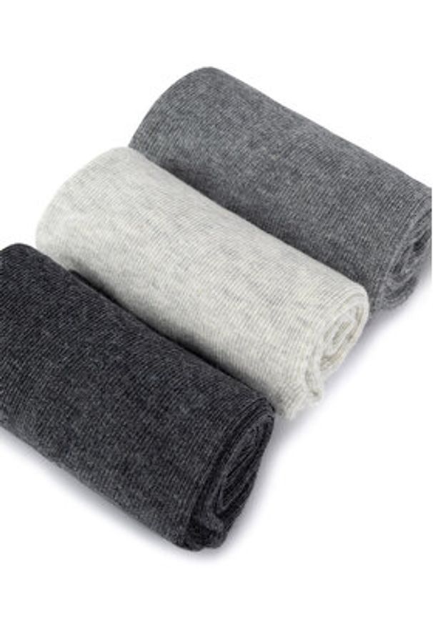 Gino Rossi Skarpety krótkie 3MB-001-AW24 (3-pack) Kolorowy. Materiał: bawełna. Wzór: kolorowy