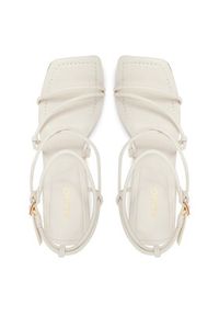 Aldo Sandały Harmonni 13768226 Biały. Kolor: biały. Materiał: skóra #2