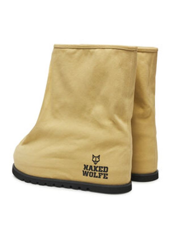 Naked Wolfe Śniegowce Bag Boot Beżowy. Kolor: beżowy. Materiał: materiał