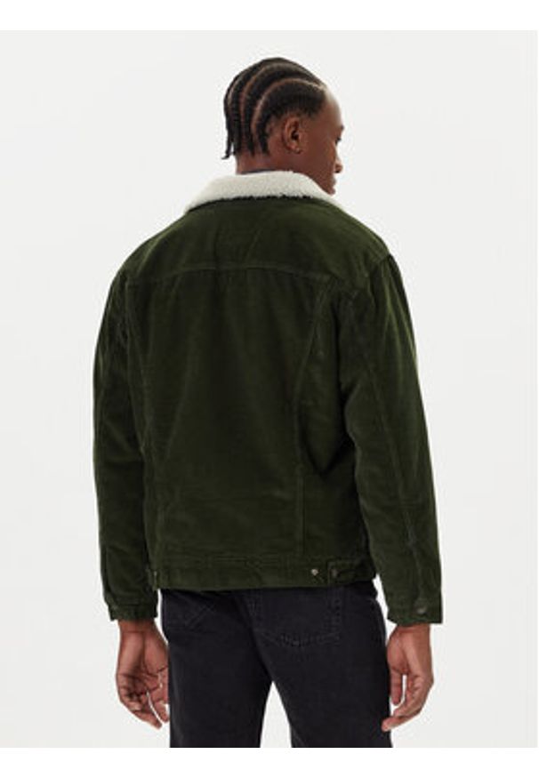 Levi's® Kurtka jeansowa Trucker A5784-0027 Zielony Relaxed Fit. Kolor: zielony. Materiał: bawełna