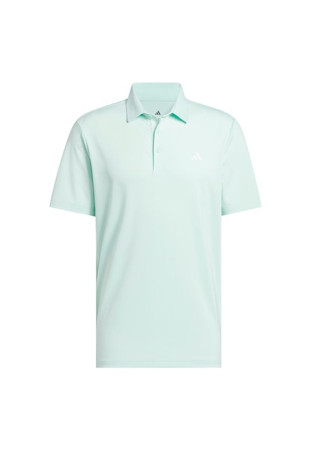 Adidas - Polo adidas Ultimate365 Solid. Typ kołnierza: polo. Kolor: niebieski. Materiał: materiał. Styl: sportowy