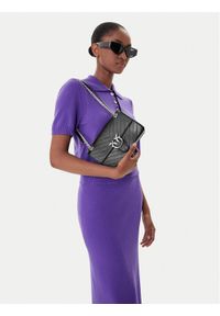 Pinko - PINKO Torebka Love One Light Mini Al 25-26 PLTT 106173 A2JC Czarny. Kolor: czarny. Materiał: skórzane #1