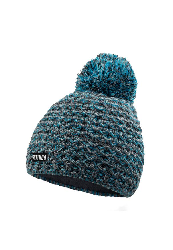 Czapka trekkingowa Alpinus Tuntsan. Kolor: niebieski. Sezon: zima. Styl: sportowy