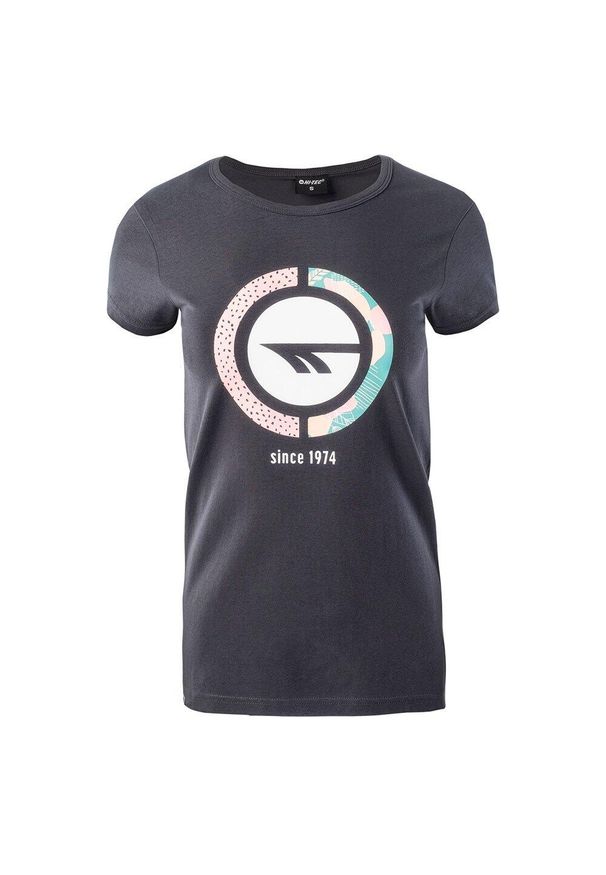 Hi-tec - T-shirt Damski Lady Defi. Kolor: szary. Sport: turystyka piesza
