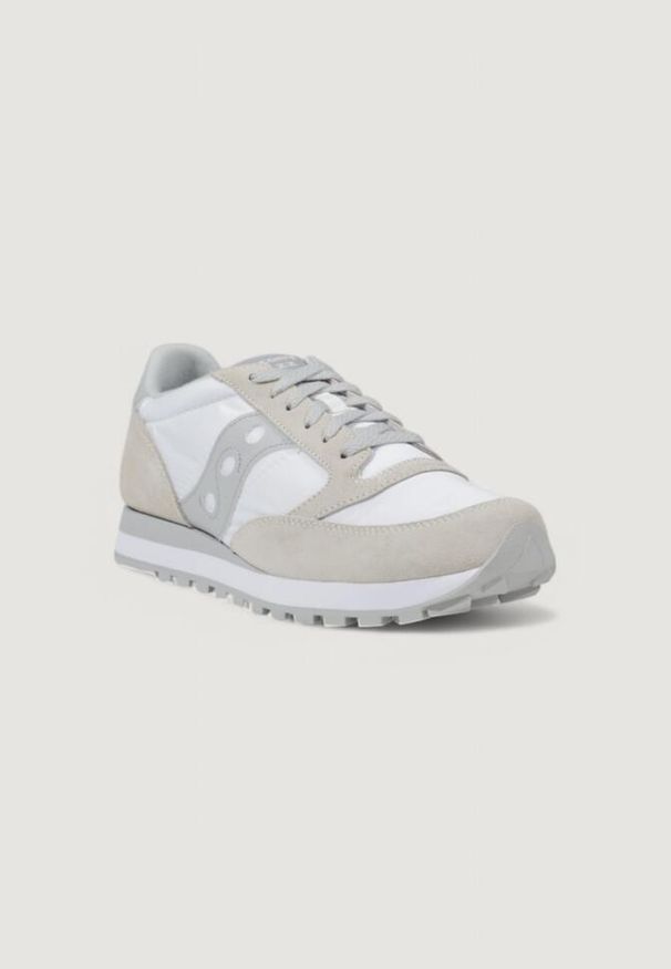 Saucony - Obuwie sportowe Mężczyzna SAUCONY JAZZ ORIGINAL. Kolor: biały, wielokolorowy, szary. Materiał: zamsz