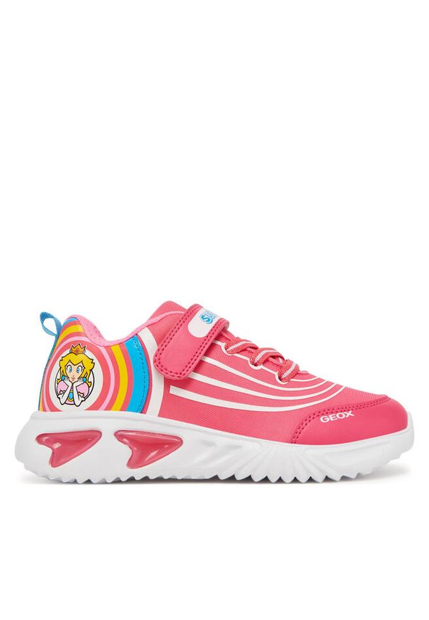 Sneakersy Geox. Kolor: różowy