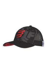 Compressport - Czapka COMPRESSPORT TRUCKER CAP. Materiał: skóra, tkanina. Sezon: lato. Styl: klasyczny, casual, sportowy #1