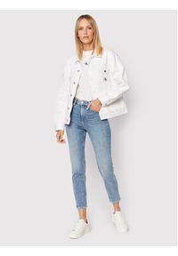 Calvin Klein Jeans Kurtka jeansowa J20J218489 Biały Relaxed Fit. Kolor: biały. Materiał: bawełna #2