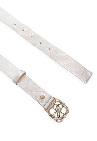 Guess Pasek Damski BW9326 P6125 Srebrny. Kolor: srebrny. Materiał: skóra #3