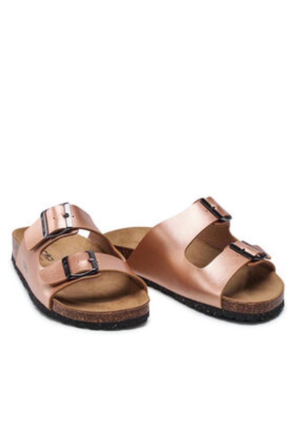 CMP Klapki Eco Thalitha Wmn Slipper 3Q91016 Różowy. Kolor: różowy. Materiał: skóra