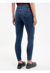 Big-Star - Spodnie jeans damskie Melinda High Waist 517. Stan: podwyższony. Kolor: niebieski #5
