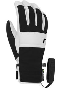 Damskie rękawice narciarskie Reusch Explorer Pro R-TEX® PCR. Kolor: czarny, biały, wielokolorowy. Sport: narciarstwo