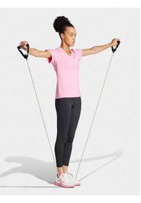 Adidas - adidas Koszulka techniczna Train Essentials IS3963 Różowy Slim Fit. Kolor: różowy. Materiał: syntetyk
