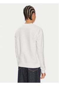 Calvin Klein Bluza Multi Logo K20K207216 Biały Regular Fit. Kolor: biały. Materiał: bawełna #4