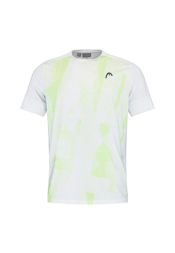 Koszulka z krótkim rękawem męska Head Tech. Kolor: wielokolorowy, żółty, pomarańczowy. Długość rękawa: krótki rękaw. Długość: krótkie. Wzór: nadruk, kolorowy