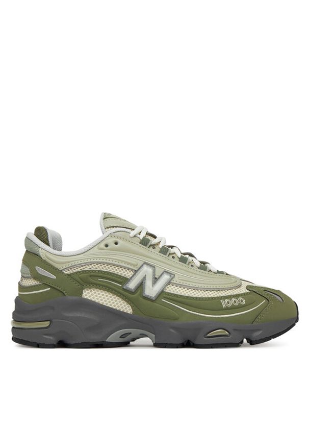 New Balance Sneakersy M1000MEO Zielony. Kolor: zielony. Materiał: skóra