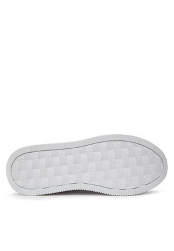 Calvin Klein Jeans Sneakersy YW0YW01457 Biały. Kolor: biały. Materiał: skóra