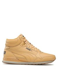 Puma Sneakersy ST Runner v3 Mid L 387638 05 Brązowy. Kolor: brązowy. Materiał: skóra #1