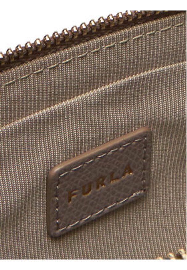 Furla Kosmetyczka Camelia M WE00453 ARE000 3782S Szary. Kolor: szary. Materiał: skóra