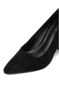 DeeZee Czółenka LWXH916-1 Czarny. Kolor: czarny. Materiał: materiał #4