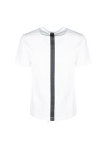 Les Hommes T-shirt | URG800P UG807A | Mężczyzna | Biały. Okazja: na co dzień. Kolor: biały. Materiał: bawełna. Wzór: nadruk. Styl: casual #3