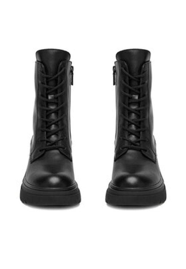 Badura Trzewiki C-AMARI-MX856-5 Czarny. Kolor: czarny. Materiał: skóra