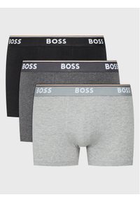 BOSS - Boss Komplet 3 par bokserek Power 50475274 Kolorowy. Materiał: bawełna. Wzór: kolorowy #1