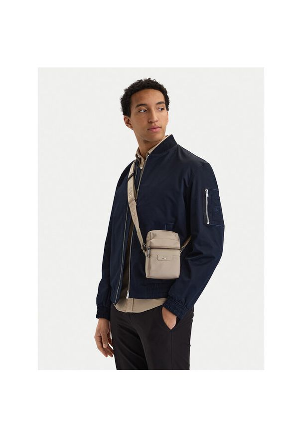 Saszetka BOSS. Kolor: beżowy